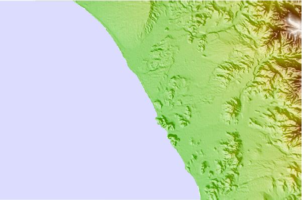 Surf breaks located close to Palm Beach (Todos Santos)