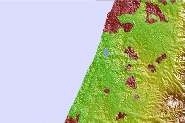 Surf spots located close to Palmachim - Htzinorot