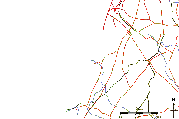 Roads and rivers around Palmachim - Htzinorot