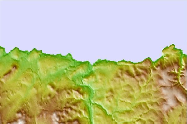 Surf breaks located close to Palmer Cove