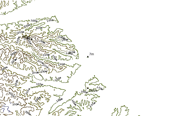 Shoreline around Paloma or Silvi Marina