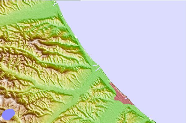 Surf spots located close to Paloma or Silvi Marina