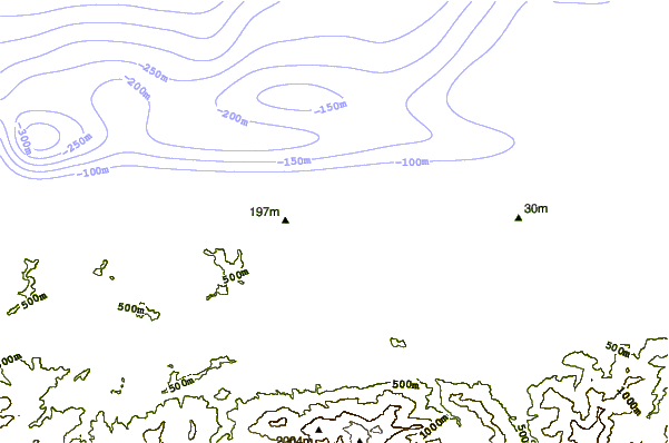 Shoreline around Palomino