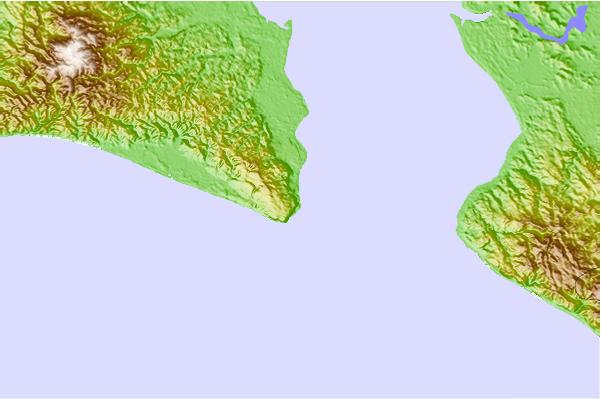 Surf spots located close to Pan Dulce