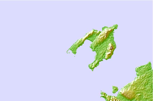 Surf spots located close to Panaitan Rights