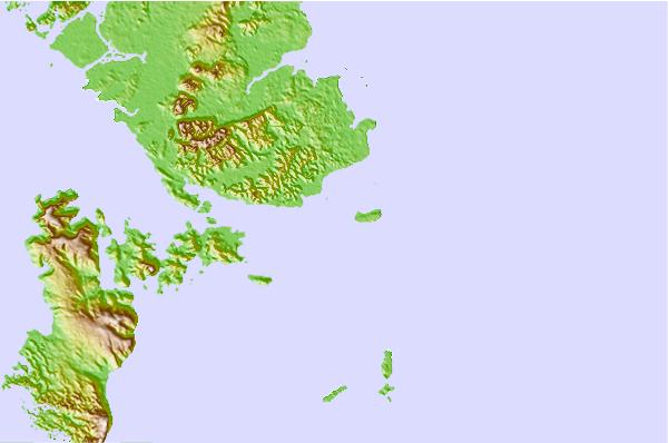 Surf spots located close to Pansukian