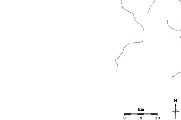 Roads and rivers around Pantai Pisin