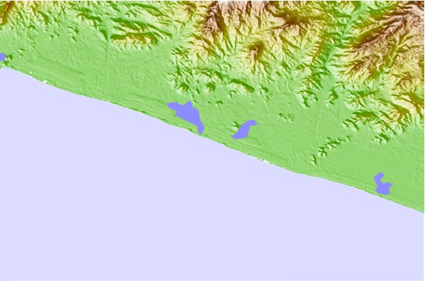 Surf spots located close to Papanoa