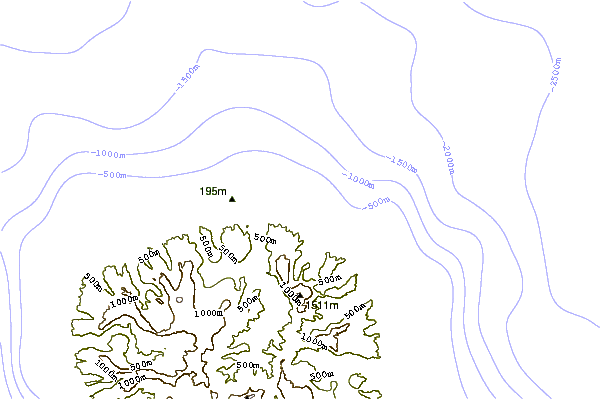 Shoreline around Papenoo Rivermouth (L'Embouchure)
