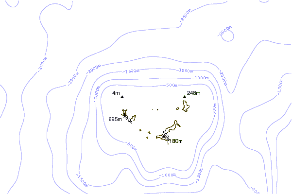 Shoreline around Papetoai