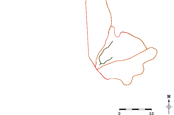 Roads and rivers around Paradise Beach
