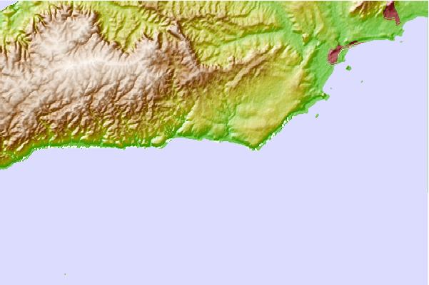 Surf breaks located close to Parsons Beach