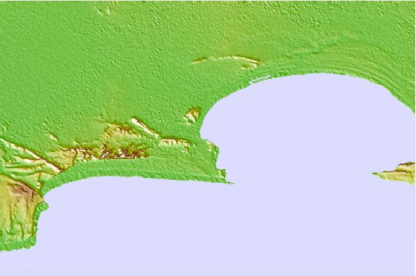 Surf spots located close to Pasao Kaur