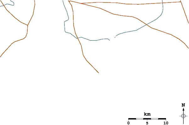 Roads and rivers around Pasao Kaur