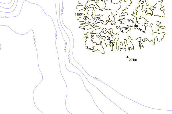 Shoreline around Passe de Maraa