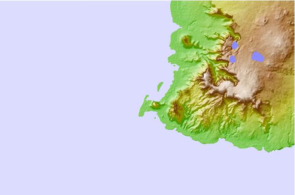 Surf spots located close to Passe de L'Ambulante