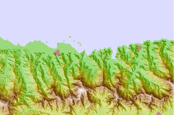Surf spots located close to Patanemo