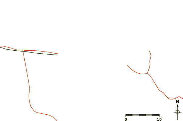 Roads and rivers around Patanemo
