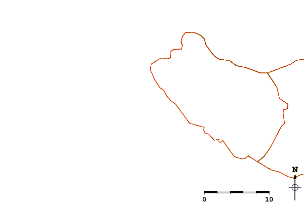Roads and rivers around Paul do Mar