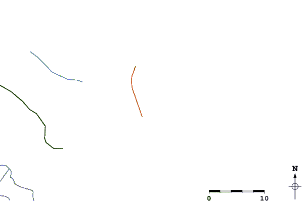 Roads and rivers around Paunch Reef