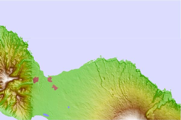 Surf spots located close to Pavillions