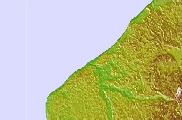 Surf spots located close to Pavilosta
