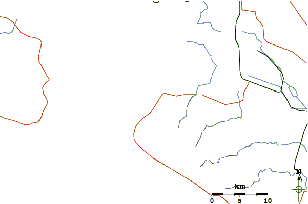 Roads and rivers around Pavones