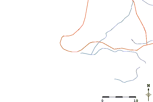 Roads and rivers around Pearly Beach