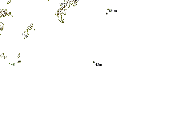 Shoreline around Pedra Magra