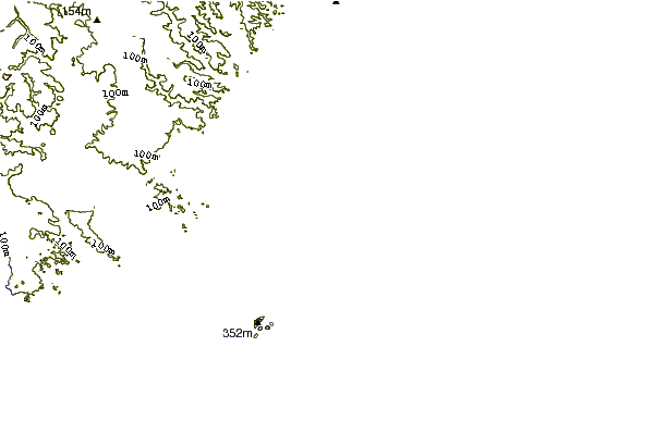 Shoreline around Pedra Virada