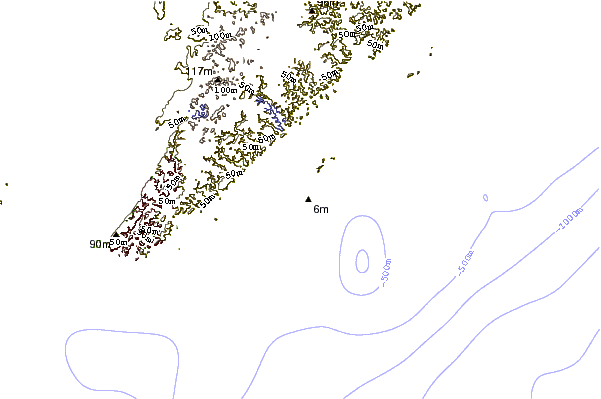 Shoreline around Pedra do Sal