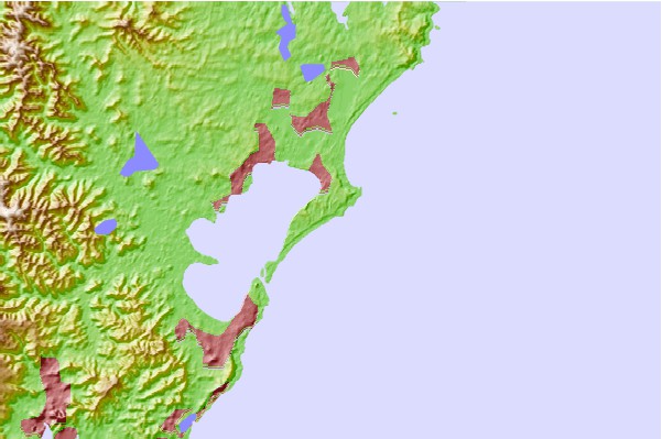 Surf spots located close to Pelican Beach