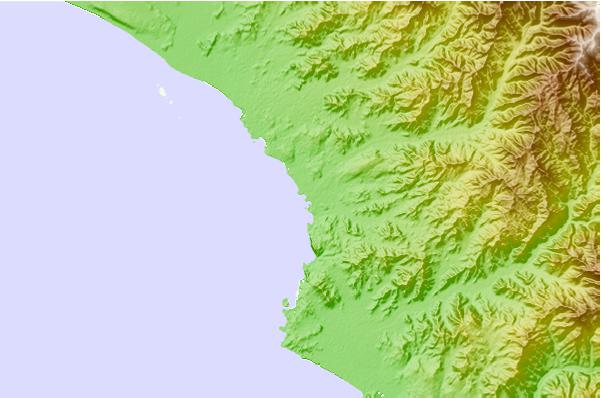 Surf spots located close to Peñascal