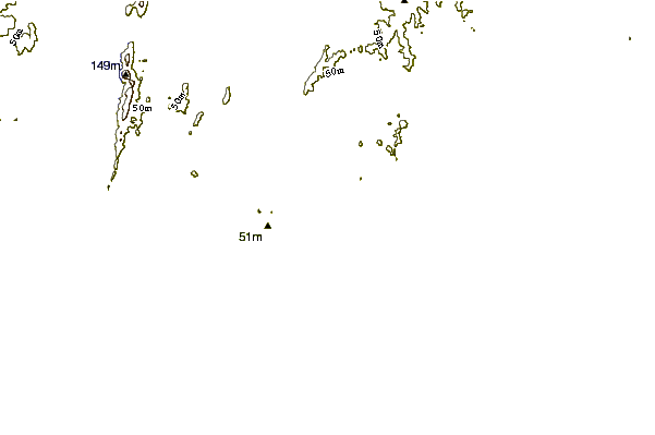 Shoreline around Pendorcho