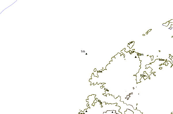 Shoreline around Penfoul