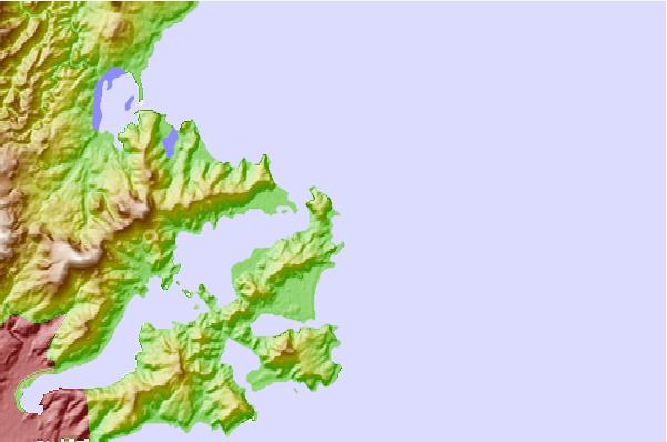 Surf spots located close to Otago Peninsula - Penguin Beach