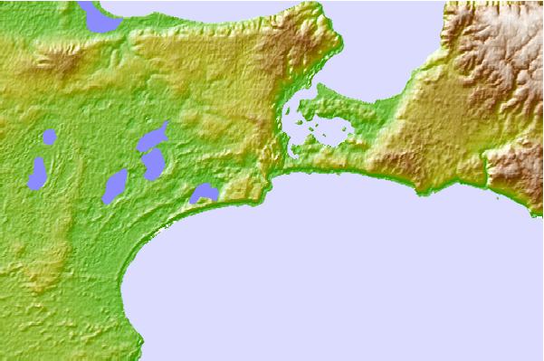 Surf spots located close to Pennington Bay