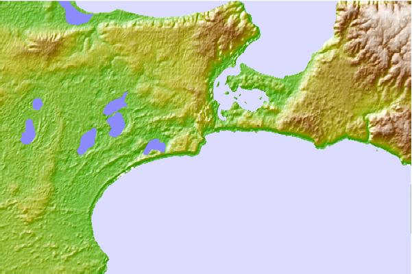 Surf breaks located close to Pennington Bay