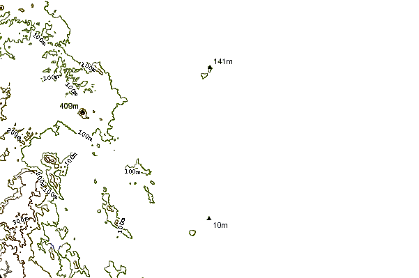 Shoreline around Peregian Creek