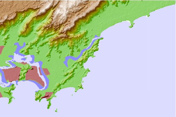 Surf spots located close to Pereque