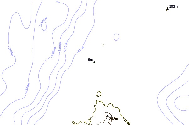 Shoreline around Pereybere