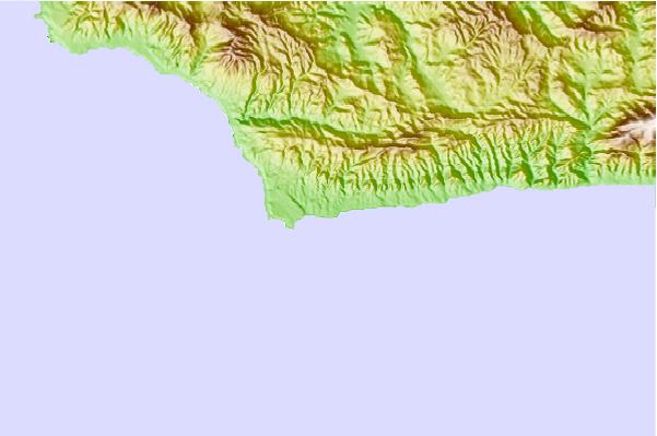 Surf spots located close to Perkos