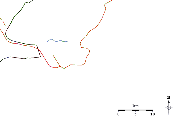 Roads and rivers around Pernambuco