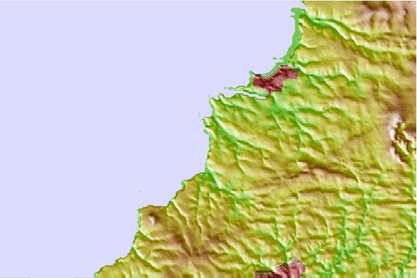 Surf spots located close to Perran Sands