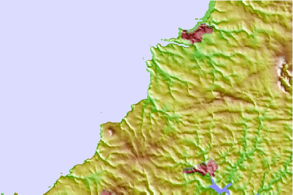 Surf spots located close to Perranporth
