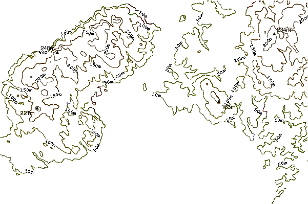 Shoreline around Perranuthnoe