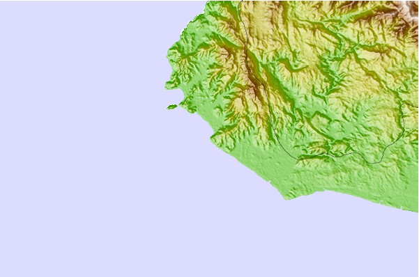 Surf spots located close to Perro Fino