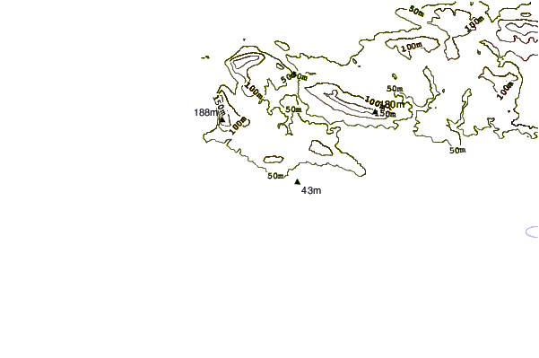 Shoreline around Petes Reef