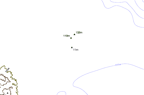 Shoreline around Petit Havre