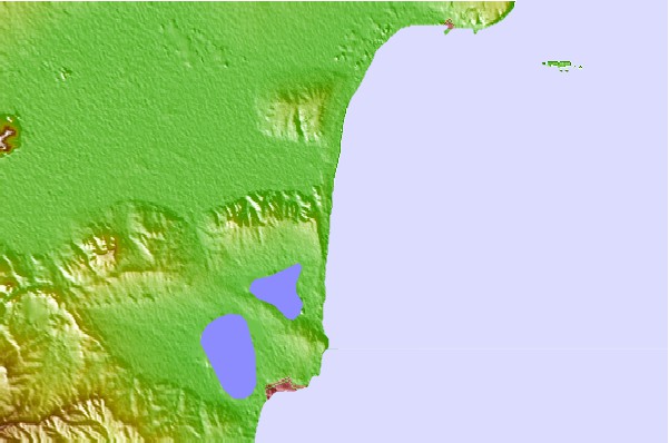 Surf spots located close to Pico Madrid